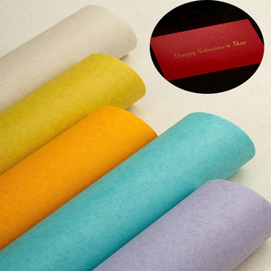 Papel Especial Texturizado Francês Lizheng, Rolos de Papel Reciclado, Material para Cartões de Saudação Resistentes a Dobras para Impressão - Product Image 1