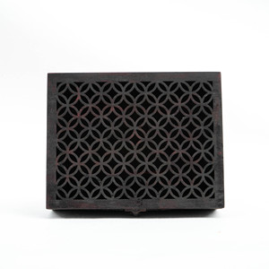 Vintage <b>Small</b> Wooden Square <b>Gift</b> <b>Box</b> Made From Premium Wood and Featuring Elegant Detailing Best Price Wholesale-From Viet Nam - Product Image 4