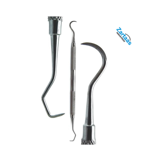 Détartreur dentaire en acier inoxydable de haute qualité, type anterior sickle Towner U15/33 Jacquette, double extrémité - Product Image 2