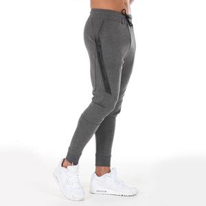 2025 personalizado al por mayor entrenamiento Fitness pantalones de chándal cónicos Slim Fit gimnasio algodón Jogger pantalones de chándal hombre - Product Image 1