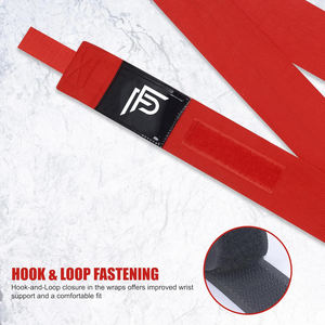 Envolturas de mano de boxeo de neopreno elástico al por mayor con durabilidad mejorada de costura Premium - Product Image 2
