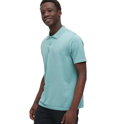 ユニセックスホット販売カスタムデザインブランドゴルフTシャツ男性昇華ポロシャツ製造ポリエステル綿昇華Tシャツ