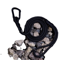 Correa para Perro de Cuerda de Escalada Hecha a Mano con Mosquetón - Product Image 1