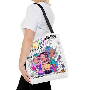 Bolso Tote de Diseño Nueva York, Elegante y Moderno, con Diseño Personalizado de Anime para Mujer, Cierre Abierto, Portátil, para Exteriores, con Forro de Nailon y Poliéster - Product Image 4