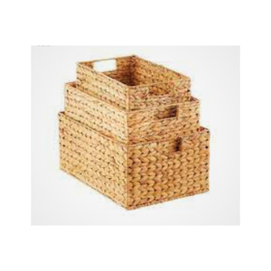 Cesta de almacenamiento entrega rápida con asas multifunción artesanía diseños personalizados fabricante vietnamita - Product Image 5