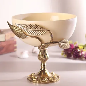 Bol de service en métal de qualité supérieure avec un design résistant à la rouille pour les hôtels, les restaurants et l'usage domestique, disponible en gros - Product Image 4