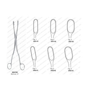Pinzas de sujeción Martin Bierer y Ovum de calidad superior Instrumentos quirúrgicos de acero inoxidable Fuente de alimentación manual - Product Image 3