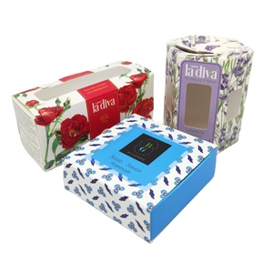 Boîtes à savon en carton creux imprimées offset, boîtes de luxe, impression colorée, emballage en papier plié, boîtes en carton recyclables - Product Image 6
