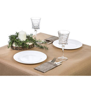 Nappe en papier professionnelle Eco Nature 100x100cm 50gsm 400 pièces B2B - Product Image 1