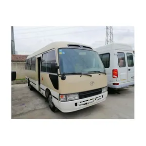 City Bus 10-19 Seats 120~130hp Diesel Engine Passenger Coaster Coach Bus Can Customized