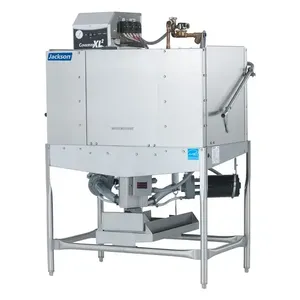 Clearance Sale WWS <b>CONSERVER</b> XL2C Commercial Kitchen Dishwasher & Sterilization Dual Rack Corner Door Type Low Temp 74 Racks/hr - Product Image 1