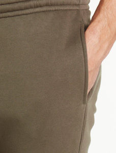 Pantalons de survêtement en coton 100% respirant à double couche et coupe ample pour hommes et pantalons de survêtement décontractés de qualité supérieure à jambe droite - Product Image 5