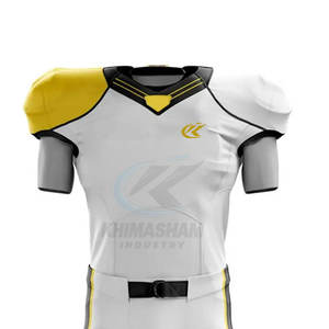 Uniforme de Fútbol Americano Profesional de Poliéster Transpirable de Alta Calidad, Servicio OEM, Diseño Personalizado - Product Image 3