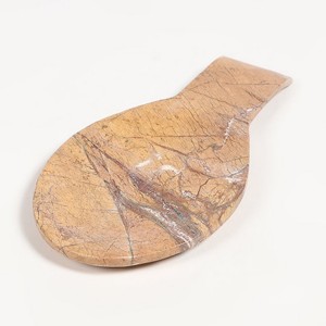 Handcrafted Acacia Wood Spoon Rest Holder Metal <b>Kitchen</b> Holder for Spatulas Spoons <b>Tongs</b> More - Product Image 2