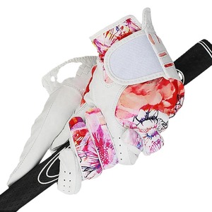 Gants de golf professionnels pour hommes Design unique Sublimation en cuir Cabretta respirant pour les sports cyclistes - Product Image 3