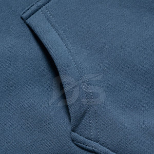 เสื้อฮู้ดผู้ชายขายดี บริการ OEM ผ้าฝ้าย 100% สีพื้น สำหรับฤดูหนาว สไตล์ลำลอง เป็นมิตรกับสิ่งแวดล้อม ขายส่ง - Product Image 6