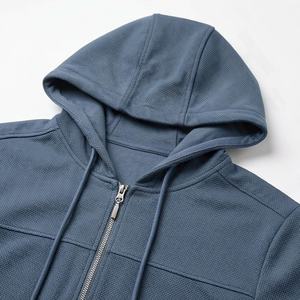 Ensemble de survêtement d'entraînement pour hommes, tissu respirant, logo personnalisé, 100% coton, léger, décontracté, vêtements de sport - Product Image 4