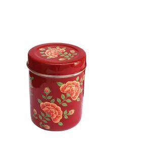 Boîte de stockage de nourriture peinte à la main de style moderne utilisation élégante de cuisine à domicile avec un nouveau look de haute qualité emballé dans un carton - Product Image 3