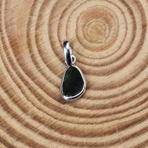 อัญมณีทัวร์มาลีนธรรมชาติสีเขียว925แข็งเงินสเตอร์ลิงทำด้วยมือเครื่องประดับจี้สำหรับผู้หญิงขายส่ง - Product Image 3