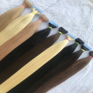 Extensión de cabello humano Remy, sin procesar, 100%, sedoso, todos los colores - Product Image 3