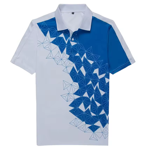 Camisetas Polo Sublimadas para Hombre de Estilo Único, Precio de Fábrica, Diseño Personalizado, Sublimación Impresa, Cuello de Tira - Product Image 2