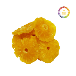 Rodajas de piña confitadas masticables perfectas para decorar al horno - Product Image 1