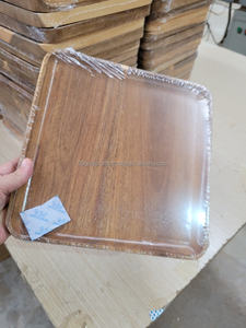 Bandeja de Bambú Natural Ecológica Hecha a Mano, Plato de Bambú con Patrón Ovalado para Artesanos de Alimentos y Bebidas en Vietnam - Product Image 5