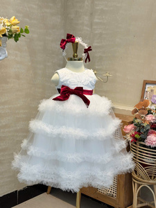 Vestido de lentejuelas de alta calidad con cuello halter para niñas, disponible en varios colores, ideal para bodas y fiestas, ecológico, ODM/OEM, para niños de Vietnam - Product Image 2