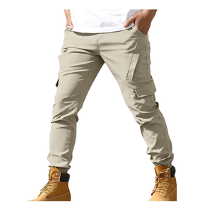 กางเกงกีฬาสำหรับผู้ชายกางเกงกลางแจ้งพร้อมสายรัดเอวยืดแบบลำลองสำหรับล่าสัตว์ - Product Image 4