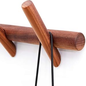 Wall Mounted Coat Hooks & Hat <b>Rack</b> Tower Wood Decorative Hanger Pegs for Bedroom Bathroom Kitchen Office Hooks & <b>Rails</b> Product - Product Image 2