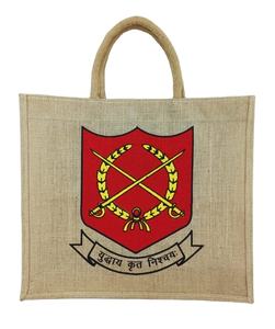 Sac fourre-tout de mariage en toile de jute personnalisé avec logo, de haute qualité, vente chaude en Inde, 2025, écologique, taille moyenne, sac de shopping - Product Image 2