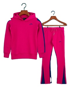 RSI <b>Women</b> Streetwear Autumn Winter Acid Wash Hooded <b>Lined</b> Eco-Friendly Quick Dry Tracksuit 100% Cotton Puff Printing Embroidery - Product Image 1