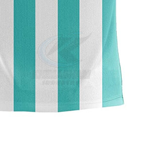 เสื้อฟุตบอลพรีเมียมสั่งทำพิเศษ โลโก้ตามต้องการ ผลิตจากโพลีเอสเตอร์ 100% ระบายอากาศได้ดี แห้งเร็ว แขนสั้น สำหรับผู้ชาย - Product Image 5