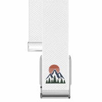 Ouruoxi Kwaliteitshorlogebandjes van nylon met aangepast logo en roestvrijstalen frame, compatibel met WHOOP 5.0