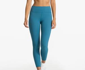Leggings de yoga doux et confortables pour femmes de qualité supérieure design OEM Leggings de luxe à la taille élastique Logo personnalisé/Couleurs - Product Image 1