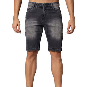 Concevez votre propre short en jean pour homme le plus vendu Short en jean à séchage rapide Short en jean respirant - Product Image 1