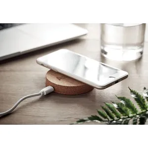 KOKE Eco-Gadgets Caricatore Wireless Prodotto per Casa Intelligente con Materiale in Sughero - Product Image 3