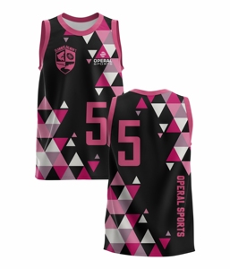 Shorts de basketball grande taille tendance, ensembles de maillots respirants pour joueurs de gym, imprimés par sublimation, anti-bactériens – Vente chaude - Product Image 1