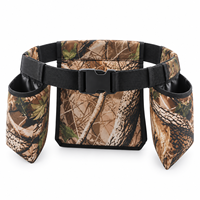 Sac banane de chasse multi-poches en nylon camouflage avec boucle à dégagement rapide réglable, durable, respirant et portable pour activités de plein air