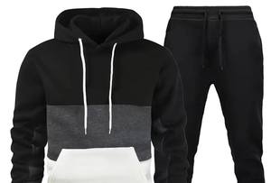 Survêtements 100% coton pour hommes survêtements de haute qualité pour l'hiver survêtements pour hommes avec logo personnalisé - Product Image 4