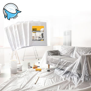 Film de protection professionnel ANTI pour la peinture et la rénovation, film de masquage pour grandes surfaces avec une épaisseur uniforme, film de protection de <span class=keywords><strong>surface</strong></span> - Product Image 1