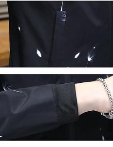 Veste bomber MA 1 en toile pour homme, style tendance, personnalisée, de haute qualité, coupe-vent, légère, manches longues, unisexe, col montant - Product Image 5