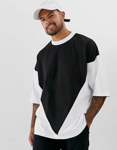 2023 última camiseta informal de gran tamaño para hombre 100% algodón con logotipo personalizado nuevo diseño - Product Image 1
