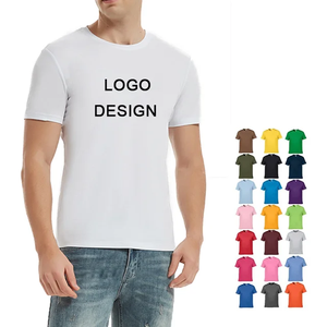 T-shirts personnalisables pour hommes, col rond, respirants, écologiques, séchage rapide, 220g, vente en gros - Product Image 1