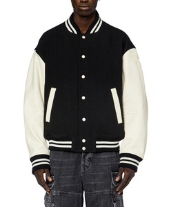 Blousons universitaires pour hommes à prix abordable, avec patchs personnalisés, en toile, col montant, soldes d'automne, prix raisonnable - Product Image 2