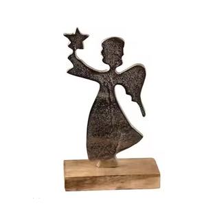 Adorno de campana de mesa de metal Vintage para cena festiva y decoración interior de invierno - Product Image 3