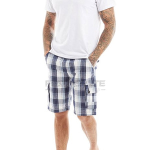 Custom Print Logo Cotton Made Cargo Shorts for Adult Size Pakistan Manufacture Cargo Shorts for Men - Product Image 2