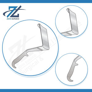 Lame de rétracteur pour hôpital St Mark, 125 mm x 60 mm, acier inoxydable, instrument chirurgical manuel, certifié CE, chirurgie générale - Product Image 4