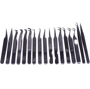 แหนบปลายคิ้วสำหรับต่อขนตา90องศาอุปกรณ์แต่งเล็บโลโก้ส่วนตัว - Product Image 2