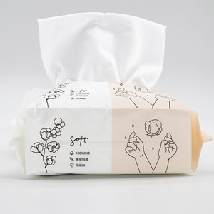 Lingettes faciales en coton Uniquality 80 unités – Soin de la peau, démaquillant, lingettes jetables pour le visage - Product Image 5